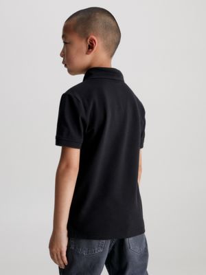 Boys black clearance polo