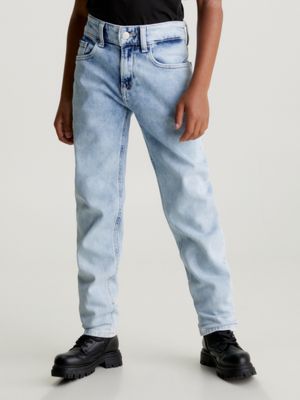 Calvin klein mid rise cheap straight jeans