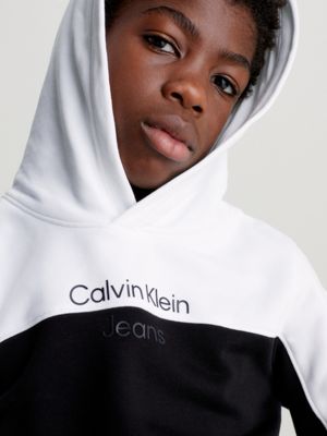 Calvin klein shop colour block hoodie