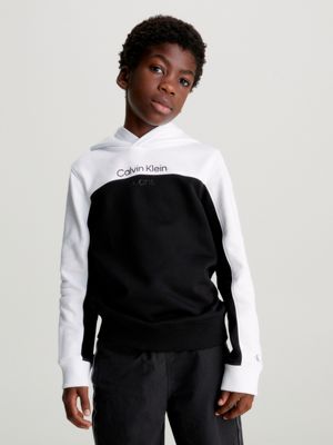 Calvin klein colour block hoodie sale