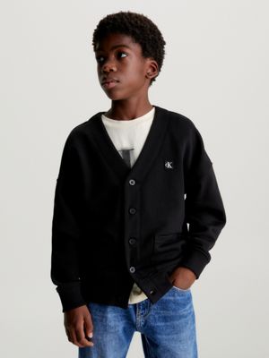 Black cardigan clearance boys