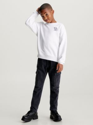 Calvin klein sweatshirt clearance boys