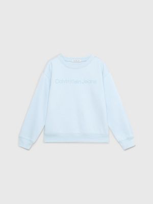 Baby blue 2024 calvin klein jumper