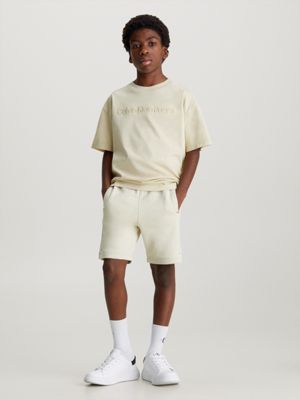 Buy Calvin Klein Gold Letter Embroidery T-shirt - Calvin Klein