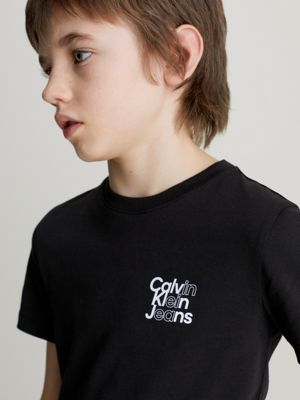 T-Shirt mit Logo auf der Klein® Brust | Calvin IB0IB02037BEH