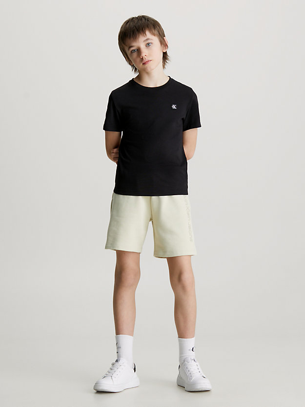 green haze logo terry jogger shorts for boys calvin klein jeans