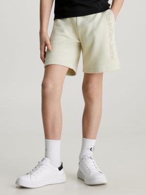 White 2024 jogging shorts