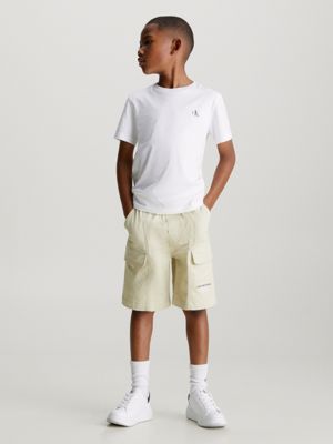 Cotton twill cheap cargo shorts