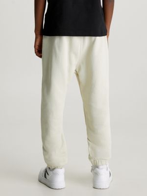 Calvin klein white sales sweatpants