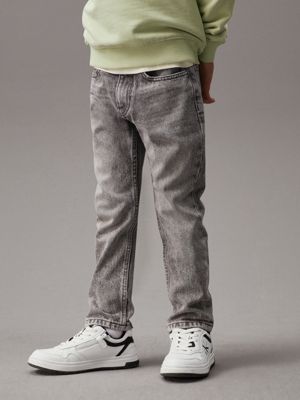 grey dad jeans for boys calvin klein jeans