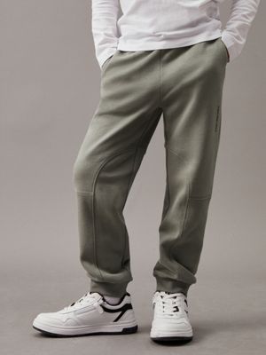 green fleece joggers for boys calvin klein jeans