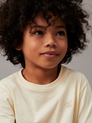 afterglow colourblock t-shirt for boys calvin klein jeans