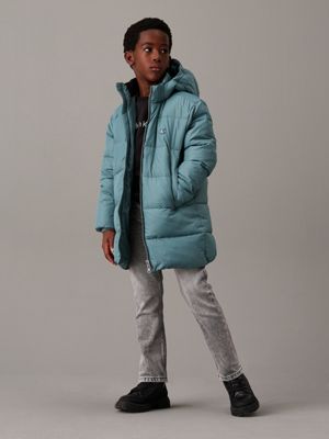 north atlantic relaxed puffer parka coat for boys calvin klein jeans