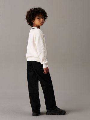 clean black rgd skater jeans for boys calvin klein jeans