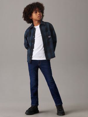 river blue cf dad jeans für jungen - calvin klein jeans