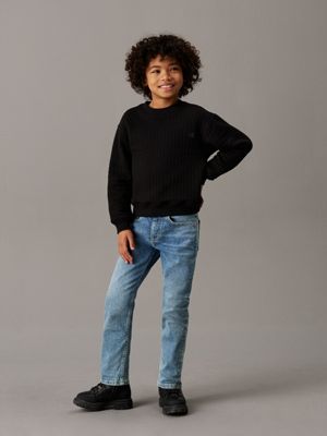 green visual cf dad jeans for boys calvin klein jeans