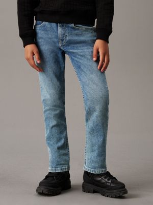 blue dad jeans for boys calvin klein jeans