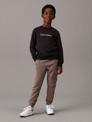 falcon relaxed cargo joggers for boys calvin klein jeans