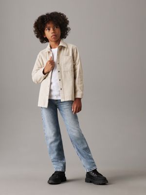 pelican corduroy overshirt for boys calvin klein jeans