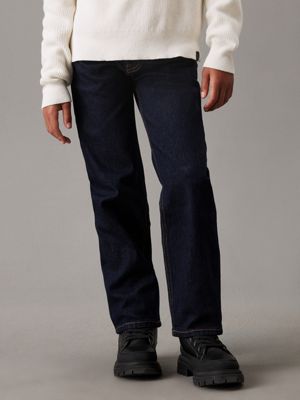 blue loose jeans for boys calvin klein jeans