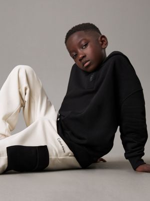 turtledove relaxed colourblock joggers for boys calvin klein jeans