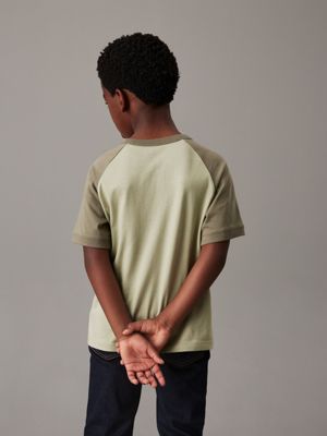 misty vale colourblock t-shirt for boys calvin klein jeans