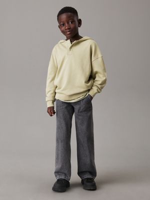 misty vale relaxed hoodie for boys calvin klein jeans