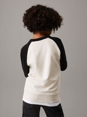 turtledove colourblock sweatshirt for boys calvin klein jeans