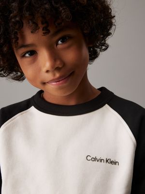 turtledove colourblock sweatshirt for boys calvin klein jeans