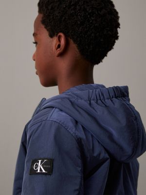 peacoat hooded harrington jacket for boys calvin klein jeans