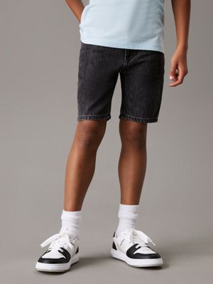 black denim shorts for boys calvin klein jeans