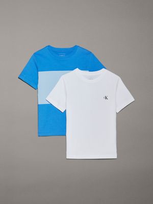 Product colour: bright white / blue colorblock