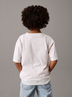 tofu gradient graphic logo t-shirt for boys calvin klein jeans