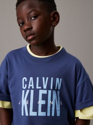 oceana logo t-shirt for boys calvin klein jeans