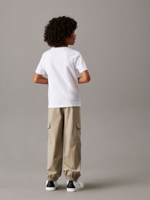 laurel oak oversized parachute cargo trousers for boys calvin klein jeans