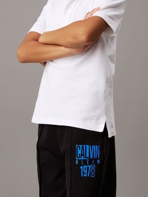 ck black relaxed terry pintuck joggers for boys calvin klein jeans