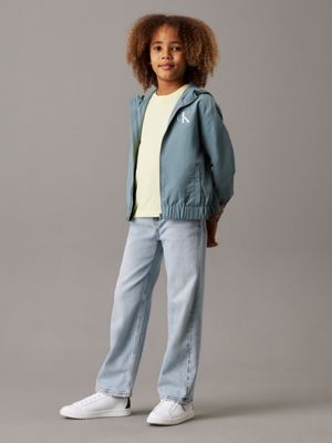 trooper hooded windbreaker for boys calvin klein jeans