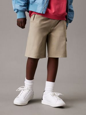 laurel oak relaxed parachute cargo shorts for boys calvin klein jeans