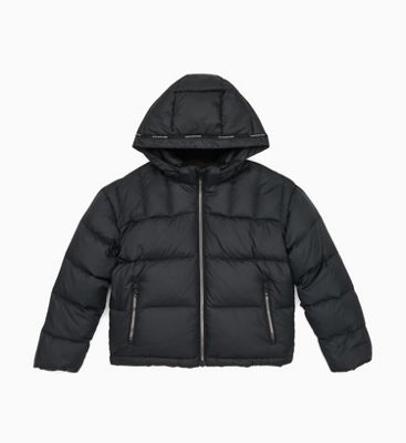 calvin klein jeans multi logo down puffer jacket
