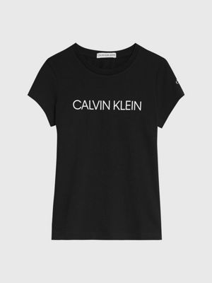 Slim Organic Cotton T-shirt IG0IG00380BAE Calvin Logo | Klein®