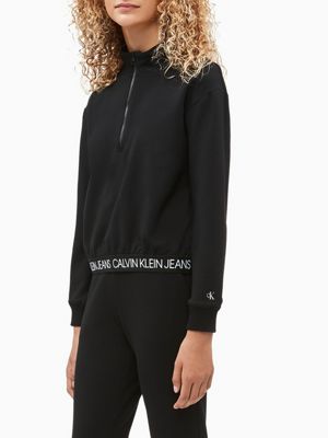 calvin klein high neck sweatshirt