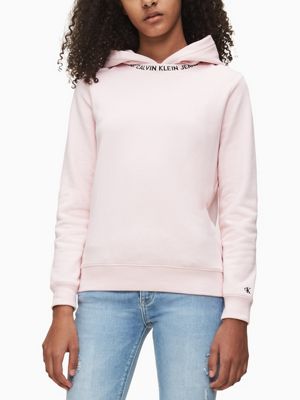 calvin klein jeans pink sweatshirt