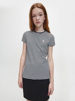 calvin klein striped t shirt