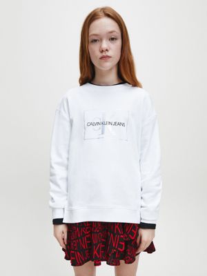 calvin klein sweatshirt girls