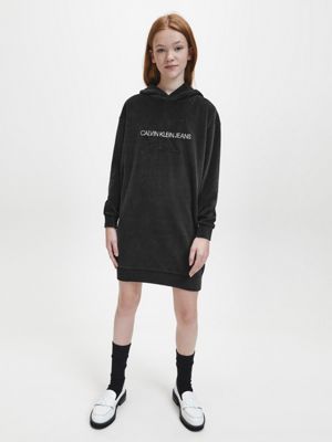 calvin klein sweatshirt dress