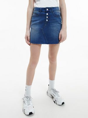 Denim Mini Skirt Calvin Klein Ig0ig007891a4