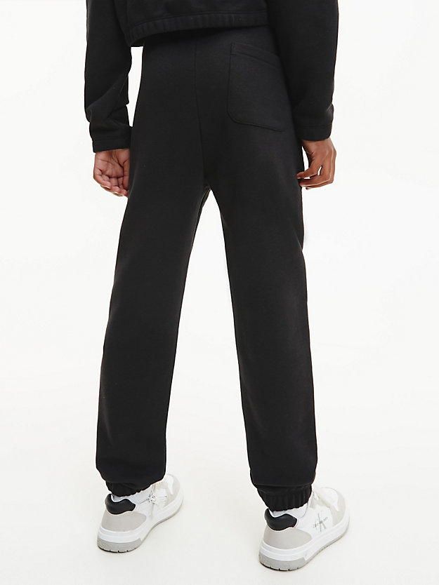 CK BLACK High Rise Relaxed Joggers for girls CALVIN KLEIN JEANS
