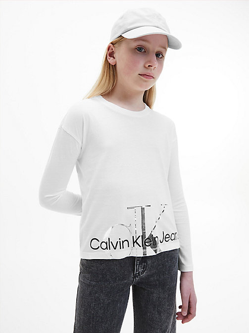 Modern Cotton T-shirt dintérieur à manches longues Calvin Klein Fille Vêtements Tops & T-shirts T-shirts Manches longues 