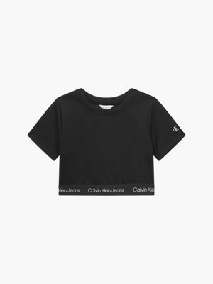 calvin klein jeans crop top