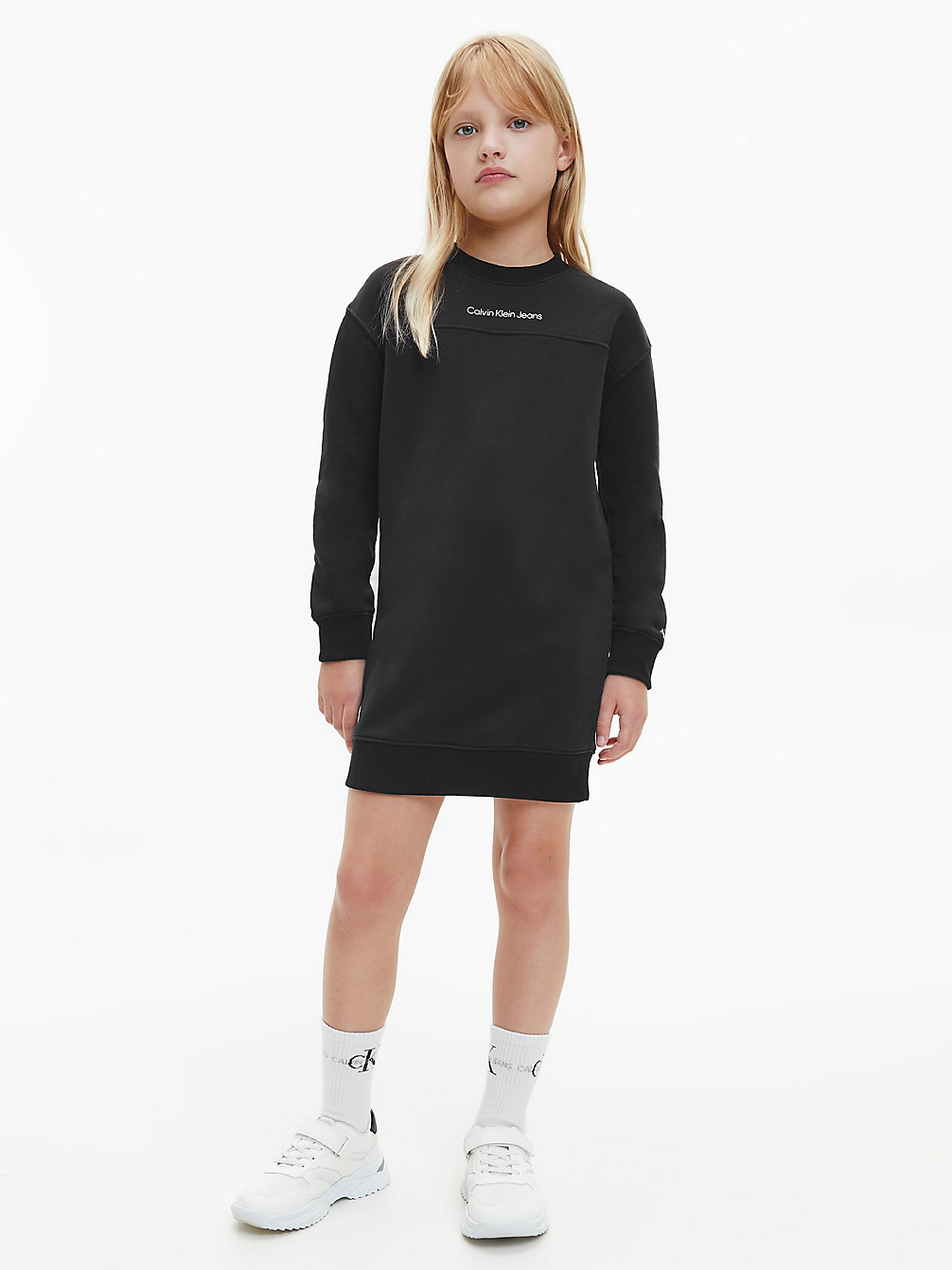 CK BLACK Sweatshirtjurk undefined meisjes Calvin Klein